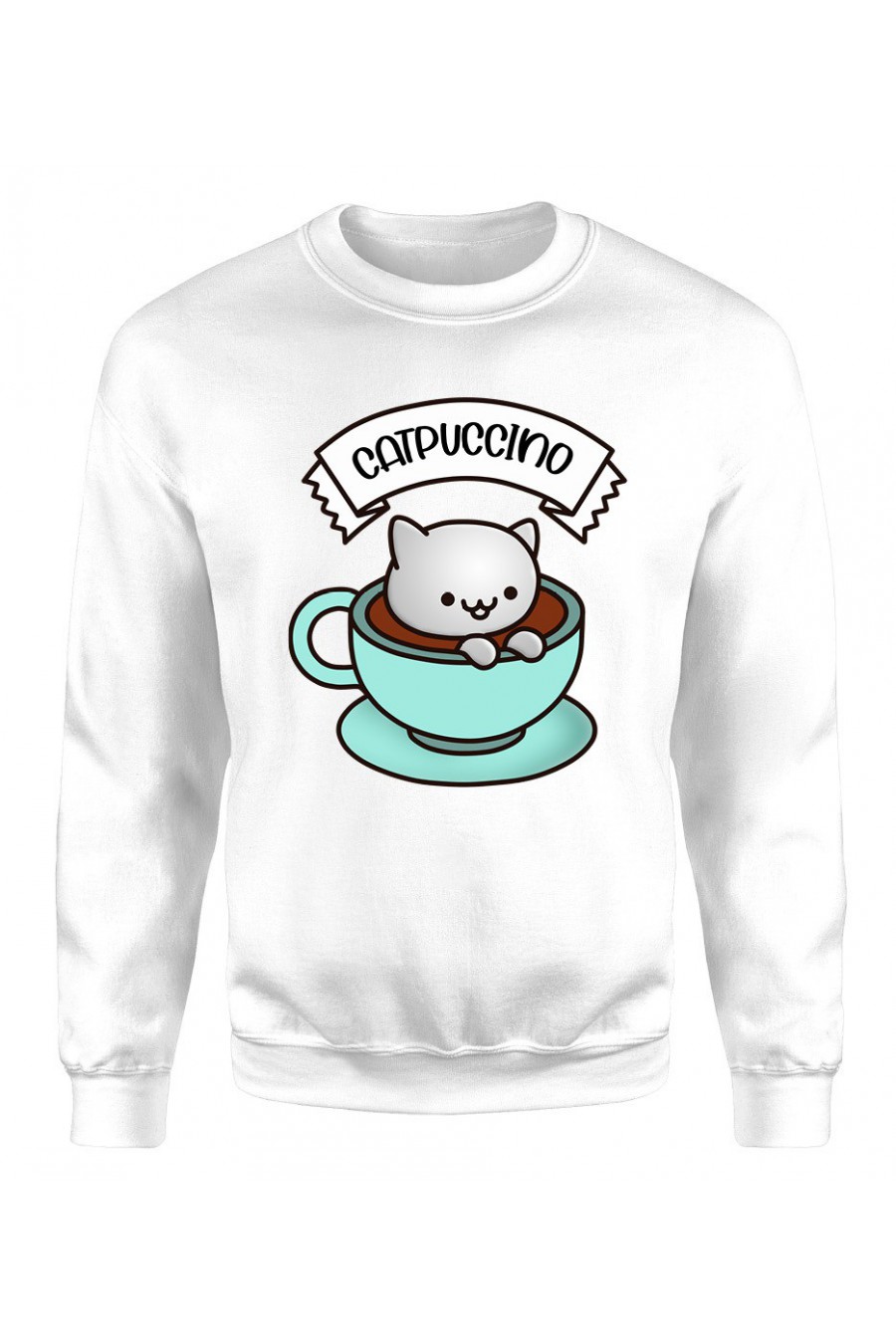 Bluza Klasyczna Damska Catpuccino