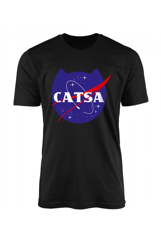 Koszulka Męska Catsa Kosmiczny Kot