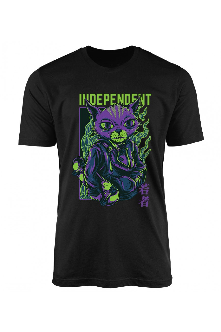 Koszulka Męska Independent Skater Kolorowy
