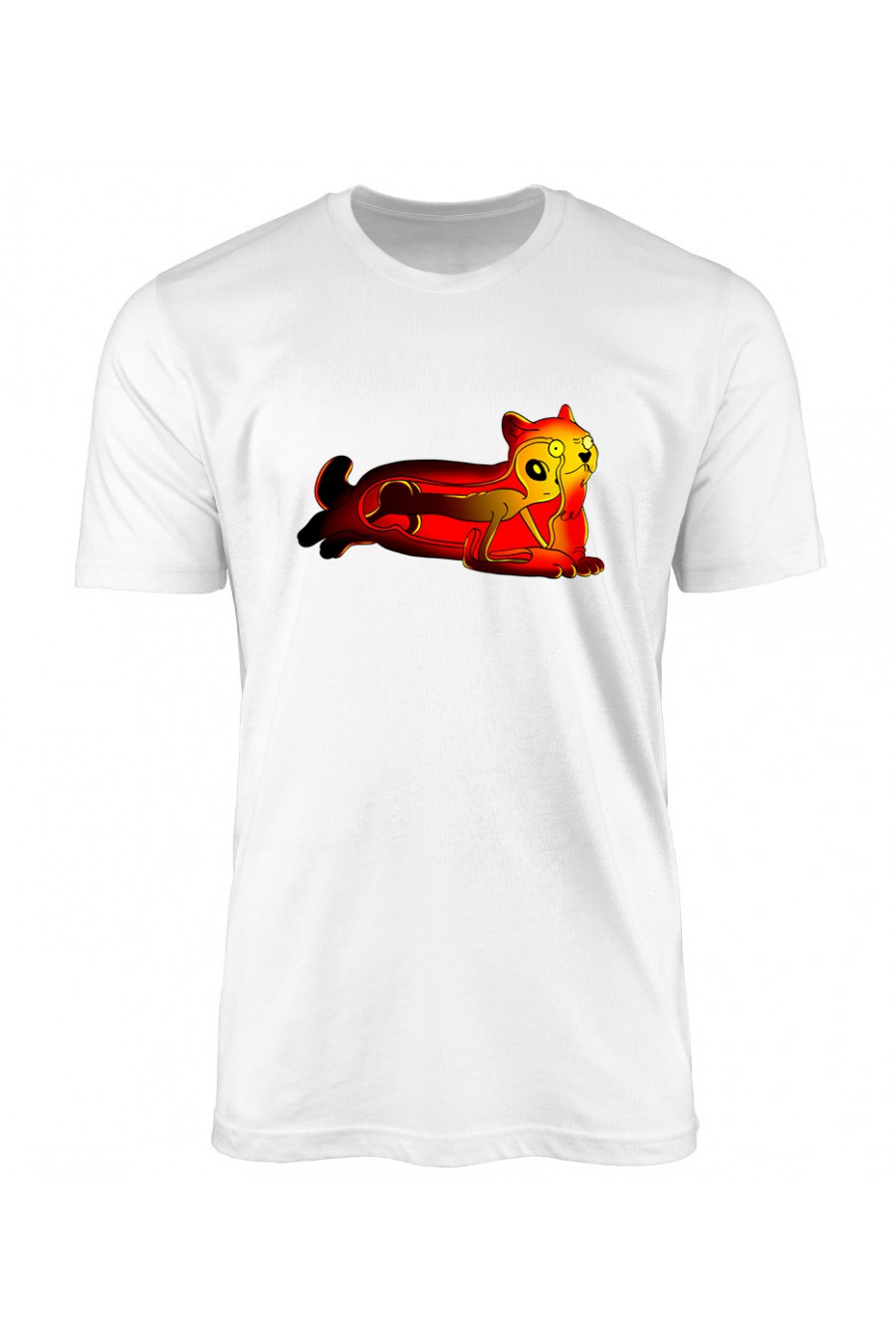 Koszulka Męska Prawdziwe Oblicze Kotów