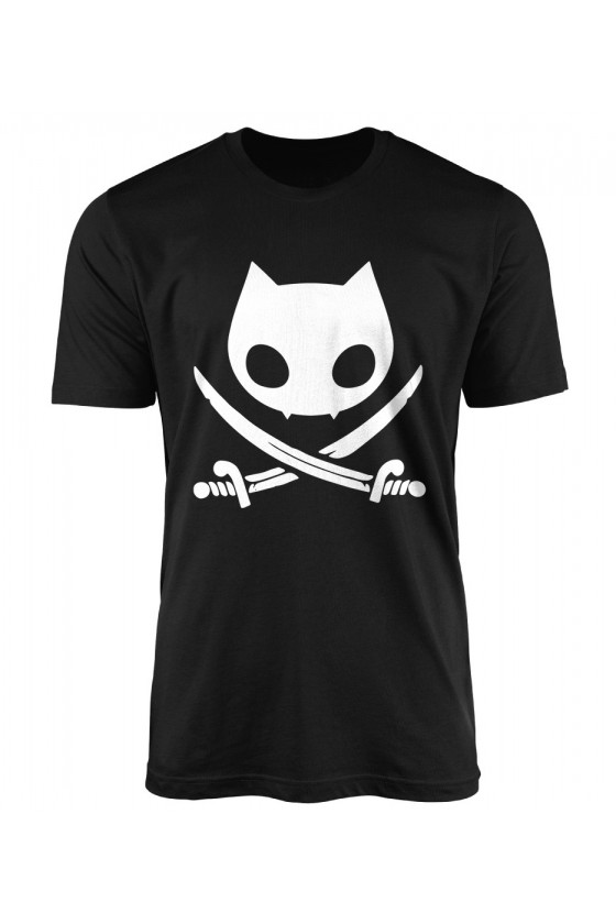 Koszulka Męska Koci Pirat