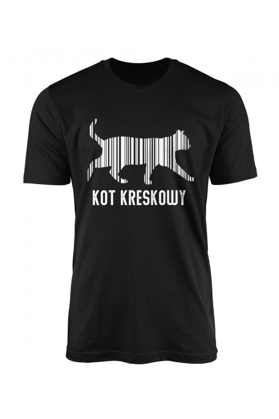 Koszulka Męska Kot Kreskowy