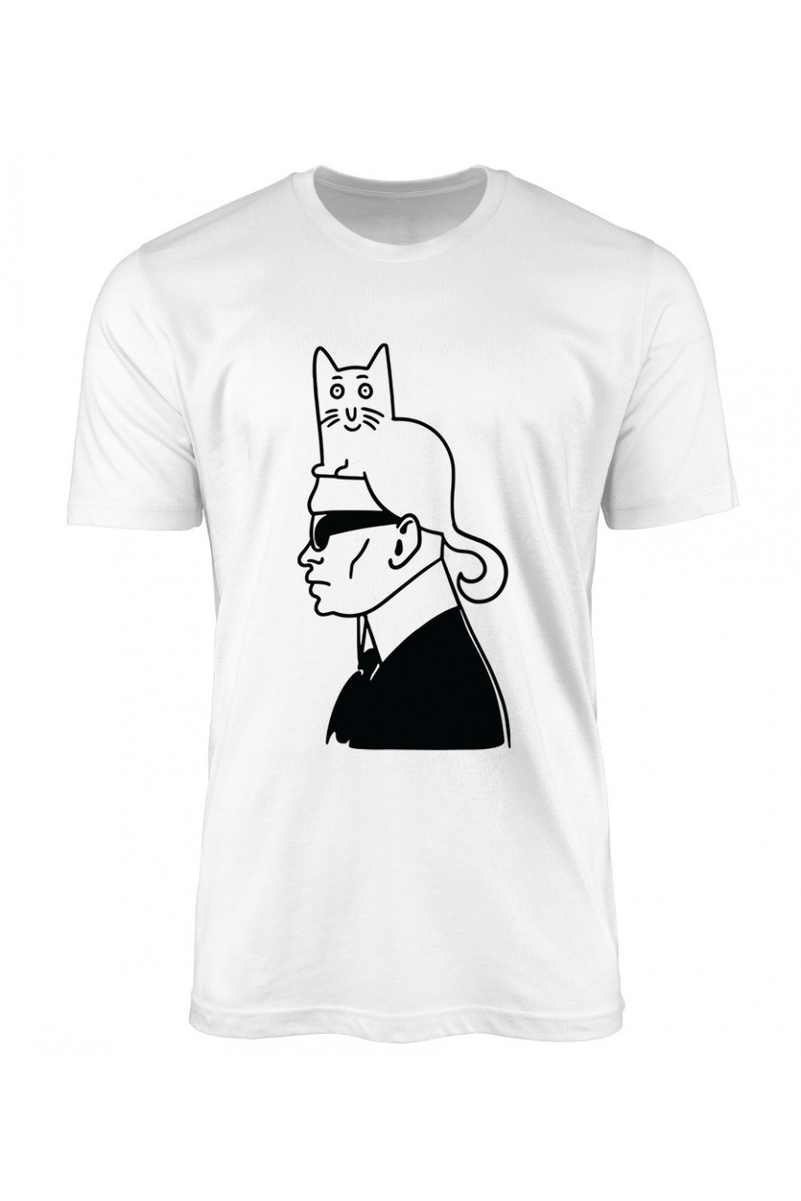 Koszulka Męska Karl Cat