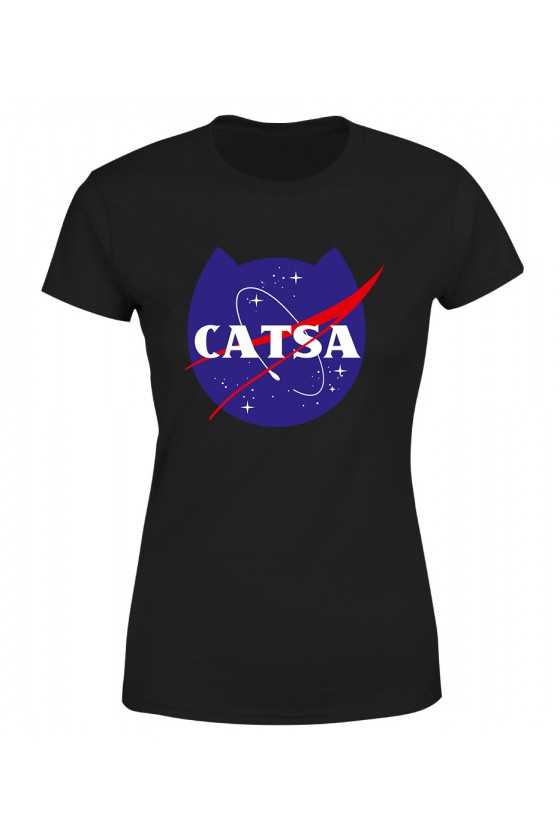 Koszulka Damska Catsa Kosmiczny Kot