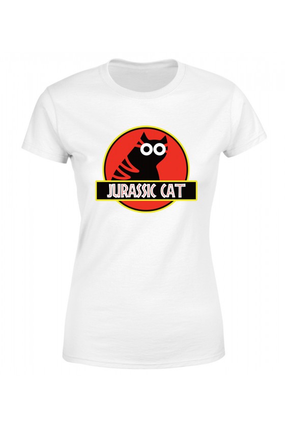 Koszulka Damska Jurassic Cat