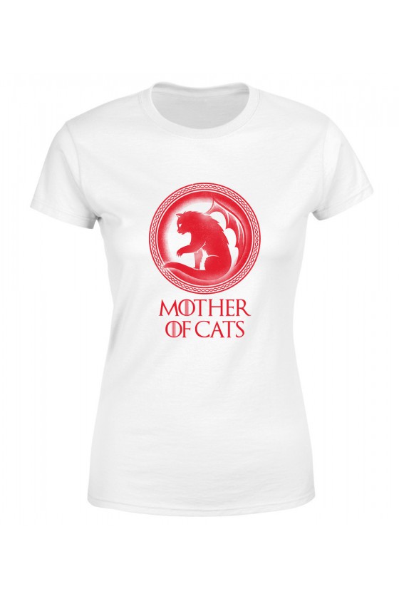 Koszulka Damska Mother Of Cats 2
