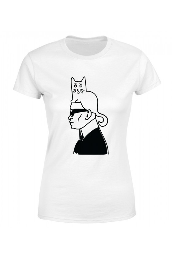 Koszulka Damska Karl Cat