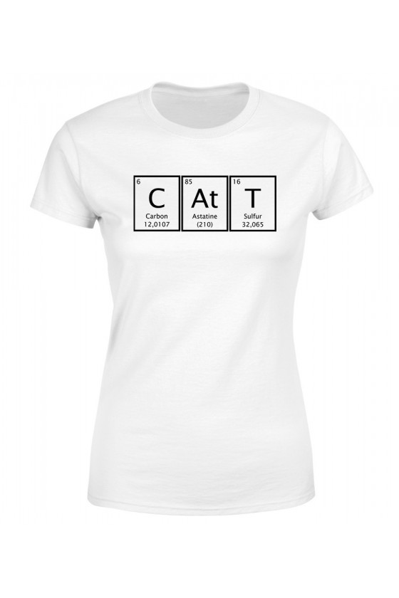 Koszulka Damska Chamiczny kot