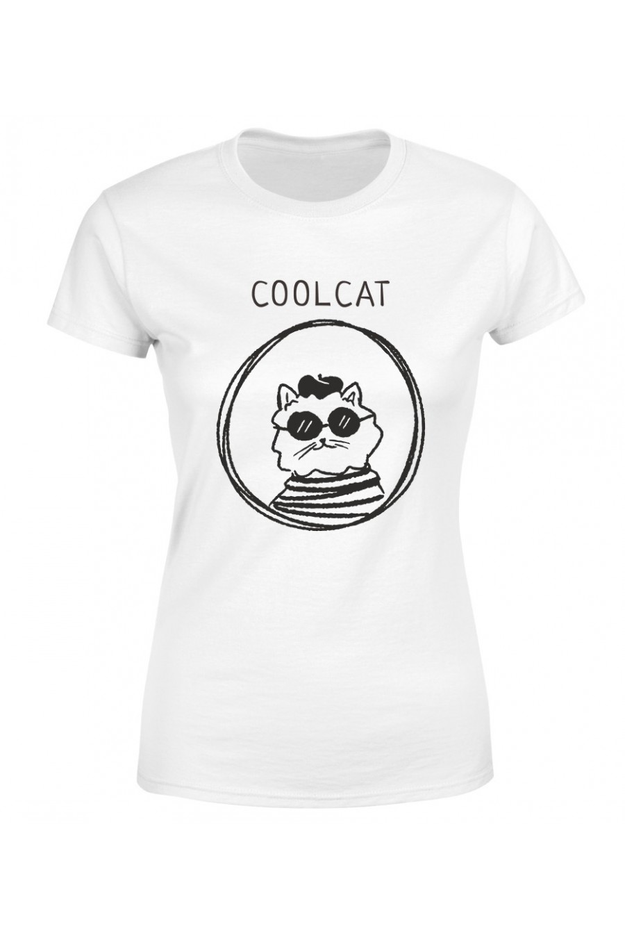 Koszulka Damska Cool Cat