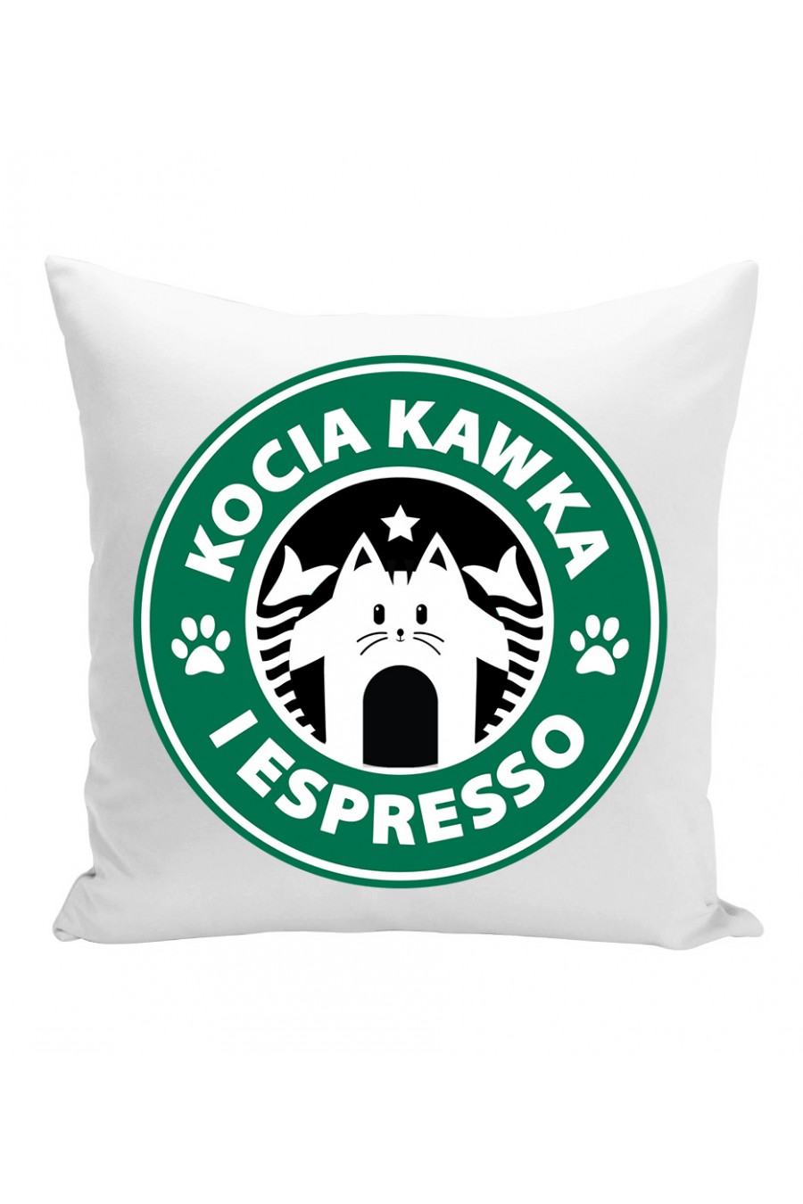 Poduszka Kocia Kawka I Espresso