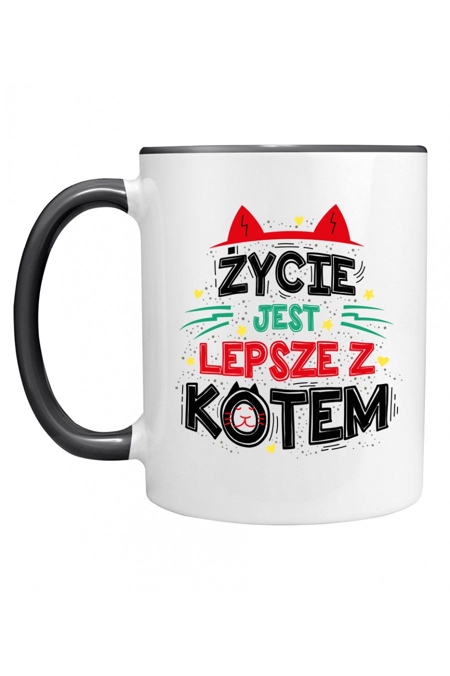 Kubek z Kolorowym Uchem Lepsze życie