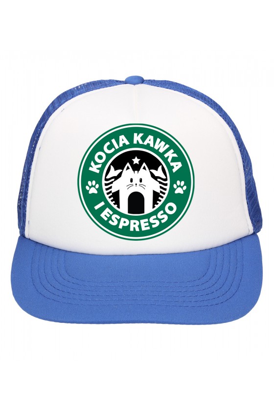 Czapka Z Daszkiem Kocia Kawka I Espresso