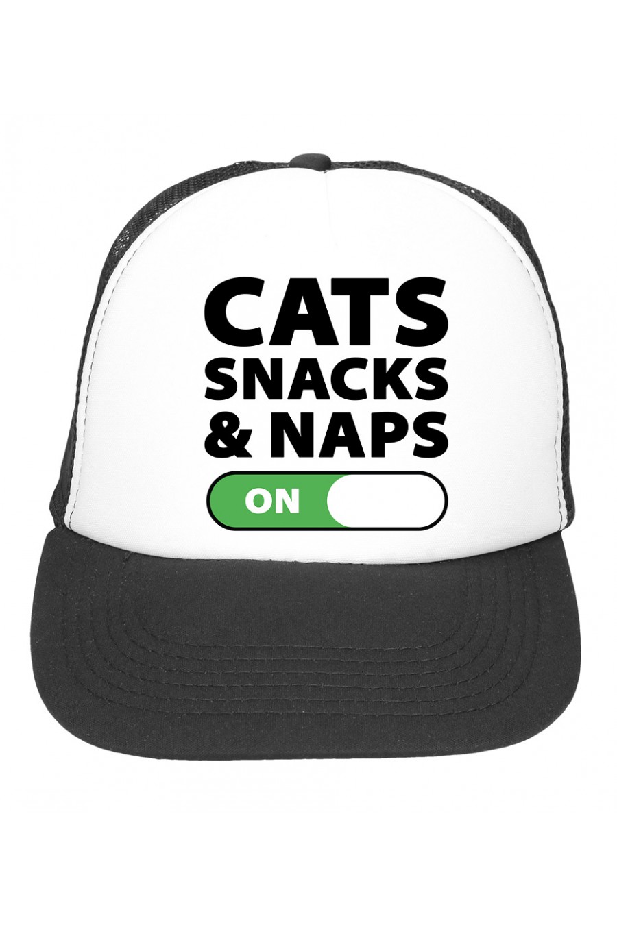 Czapka Z Daszkiem Cats Snacks And Naps