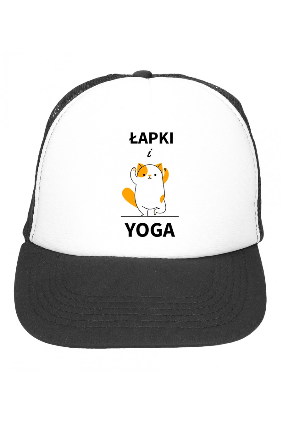 Czapka Z Daszkiem Łapki I Yoga