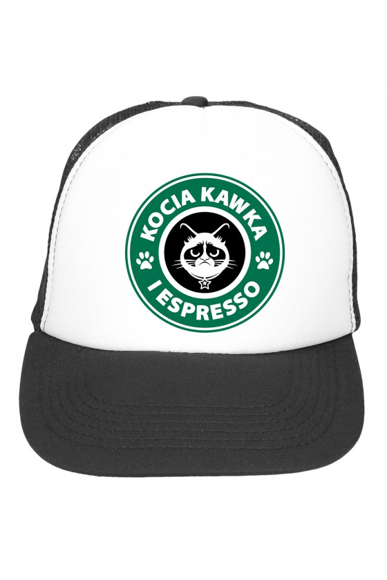 Czapka Z Daszkiem Kocia Kawka I Espresso 2