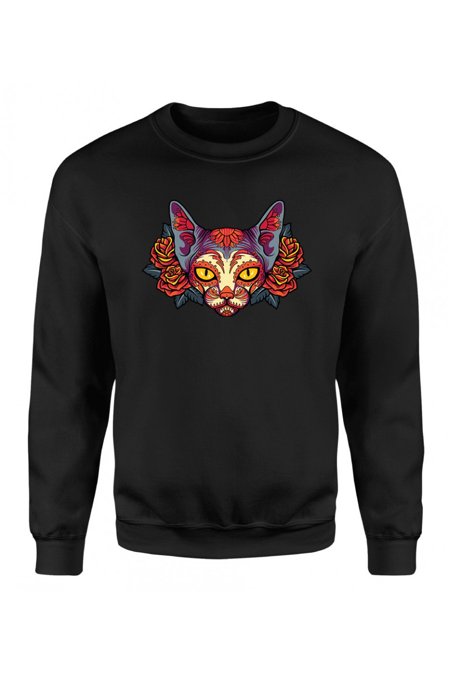 Bluza Klasyczna Męska La Muerte Cat