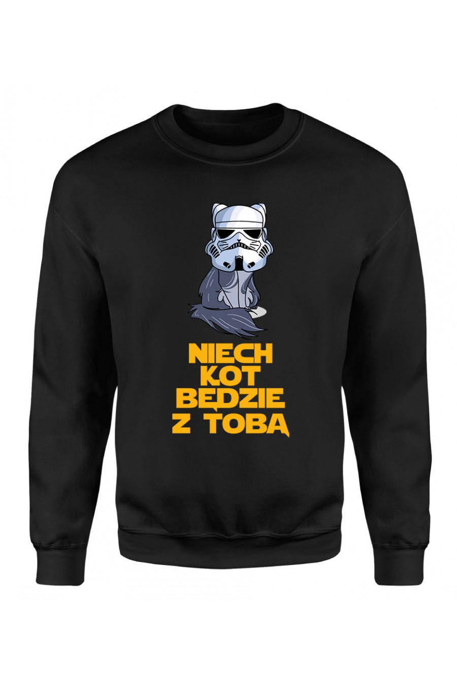 Bluza Klasyczna Męska Niech Kot Będzie Z Tobą