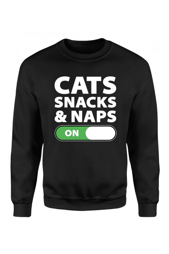 Bluza Klasyczna Męska Cats Snacks And Naps