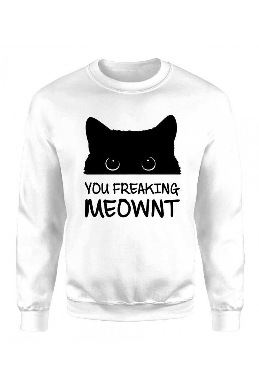 Bluza Klasyczna Męska You Freaking Meownt