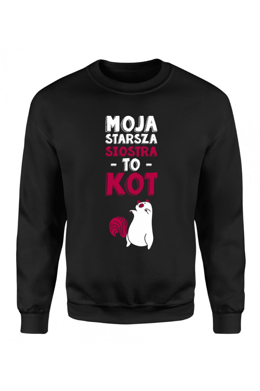 Bluza Klasyczna Męska Moja Starsza Siostra To Kot 2