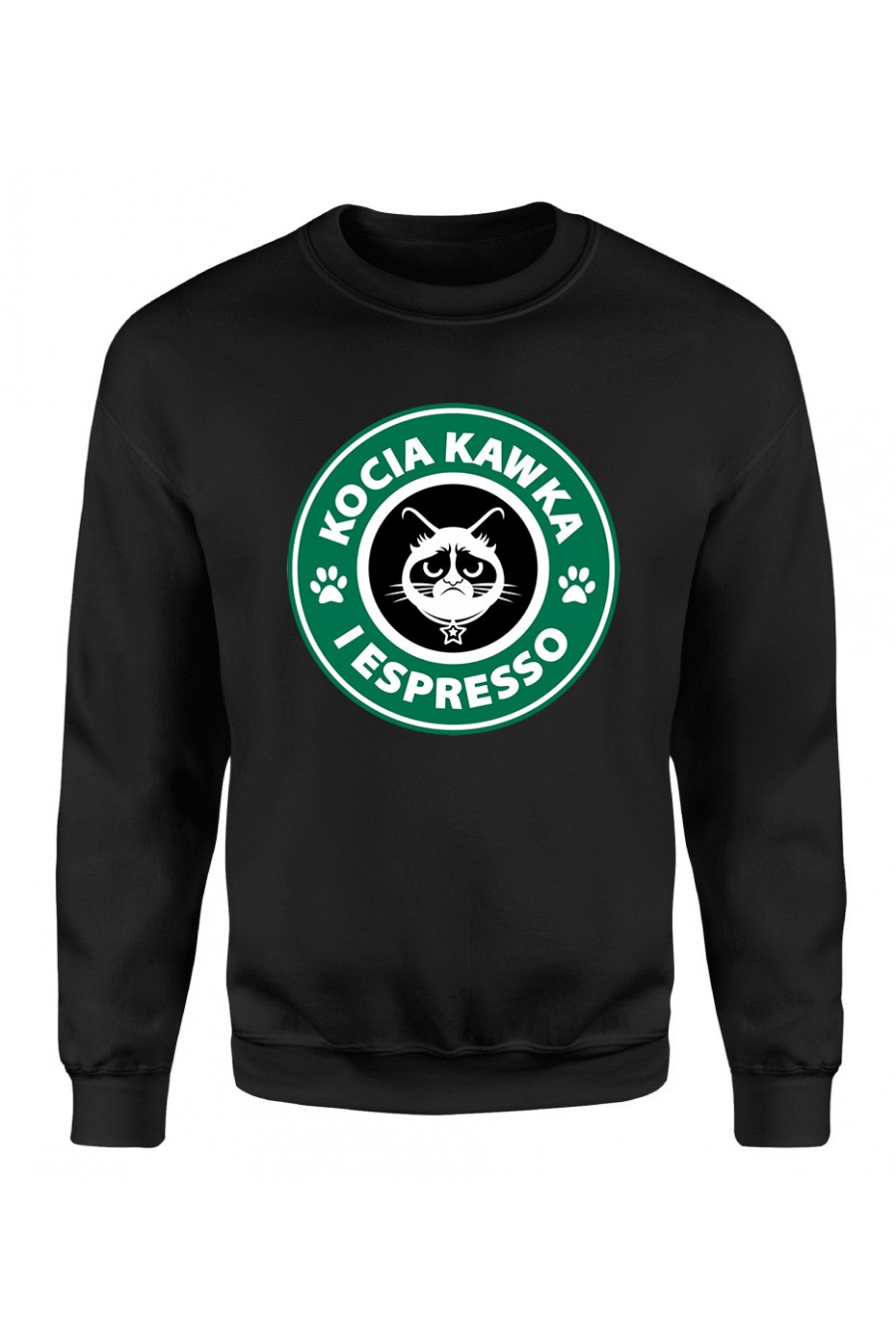 Bluza Klasyczna Męska Kocia Kawka I Espresso 2