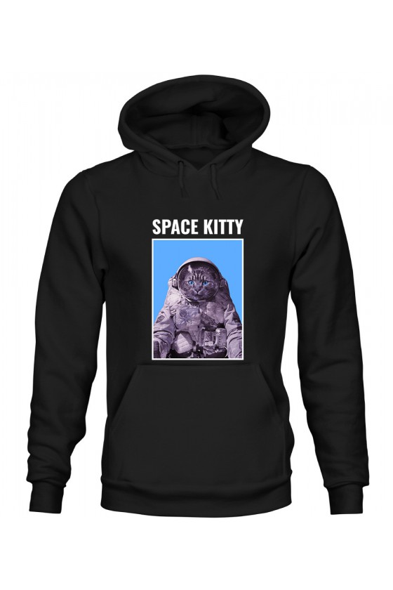 Bluza z Kapturem Męska Space Kitty