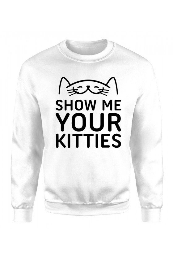 Bluza Klasyczna Damska Show Me Your Kitties