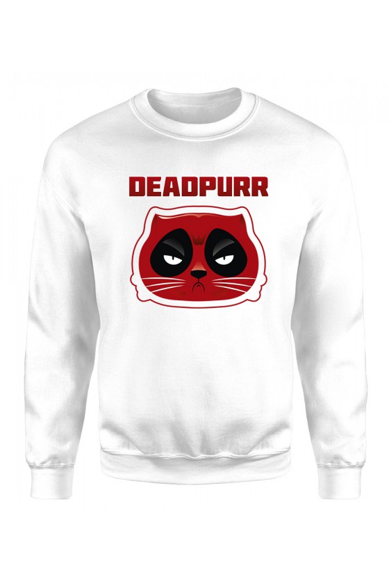 Bluza Klasyczna Damska Kot Deadpurr Jak Deadpool