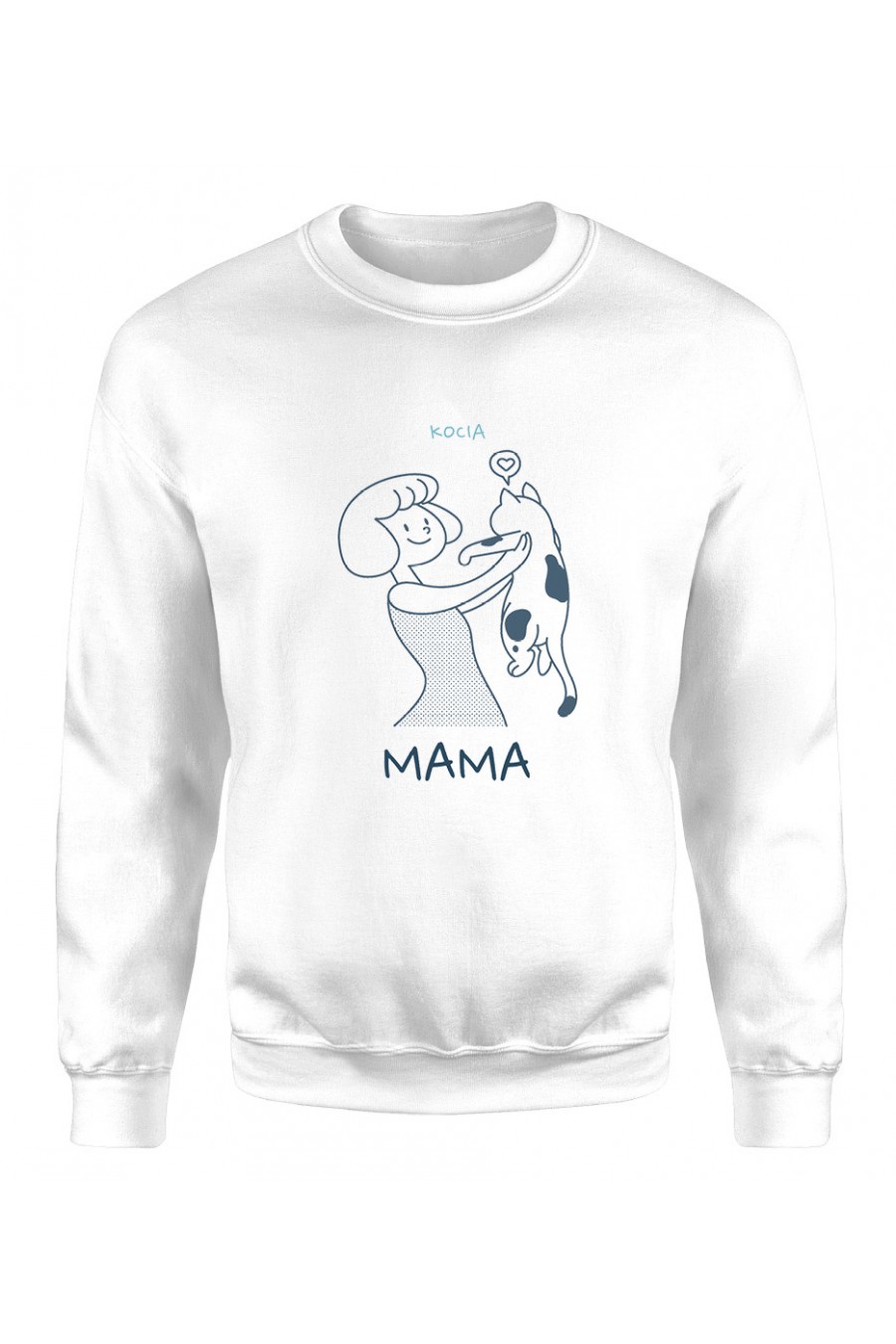 Bluza Klasyczna Damska Kocia Mama 3