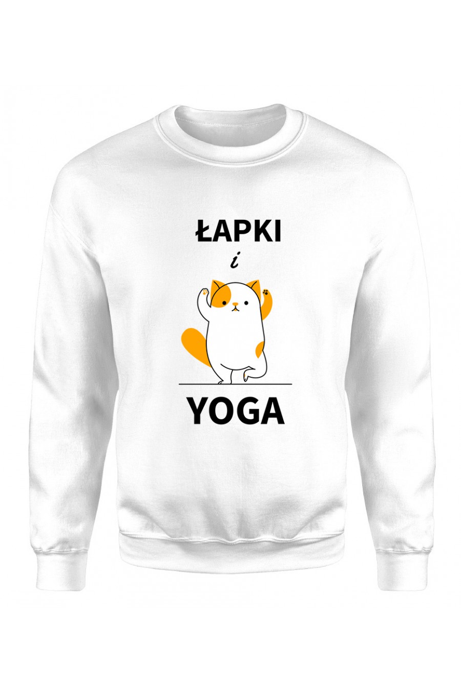 Bluza Klasyczna Damska Łapki I Yoga