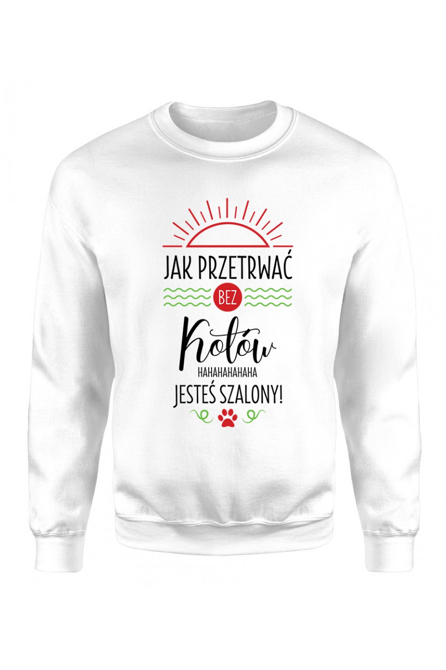 Bluza Klasyczna Damska Jak Przetrwać Bez Kotów