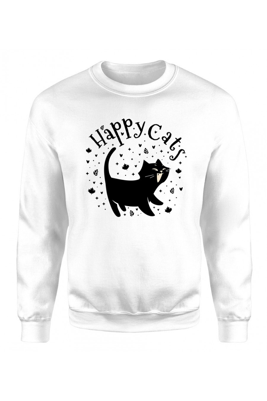 Bluza Klasyczna Damska Happy Cats