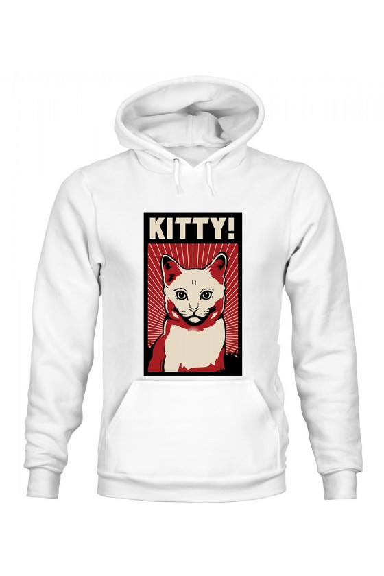 Bluza z Kapturem Damska Kitty!