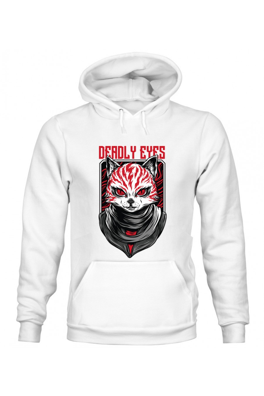 Bluza z Kapturem Damska Deadly Eyes