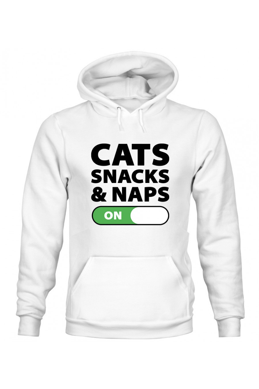 Bluza z Kapturem Damska Cats Snacks And Naps