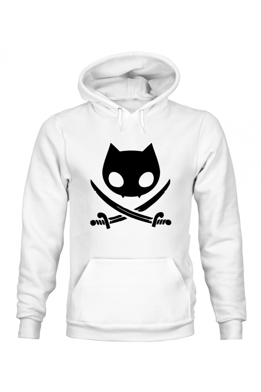 Bluza z Kapturem Damska Koci Pirat