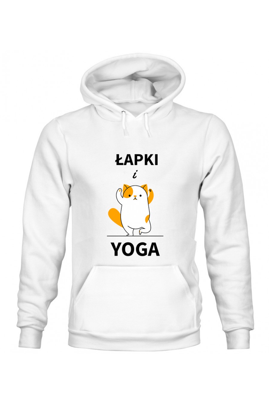 Bluza z Kapturem Damska Łapki I Yoga