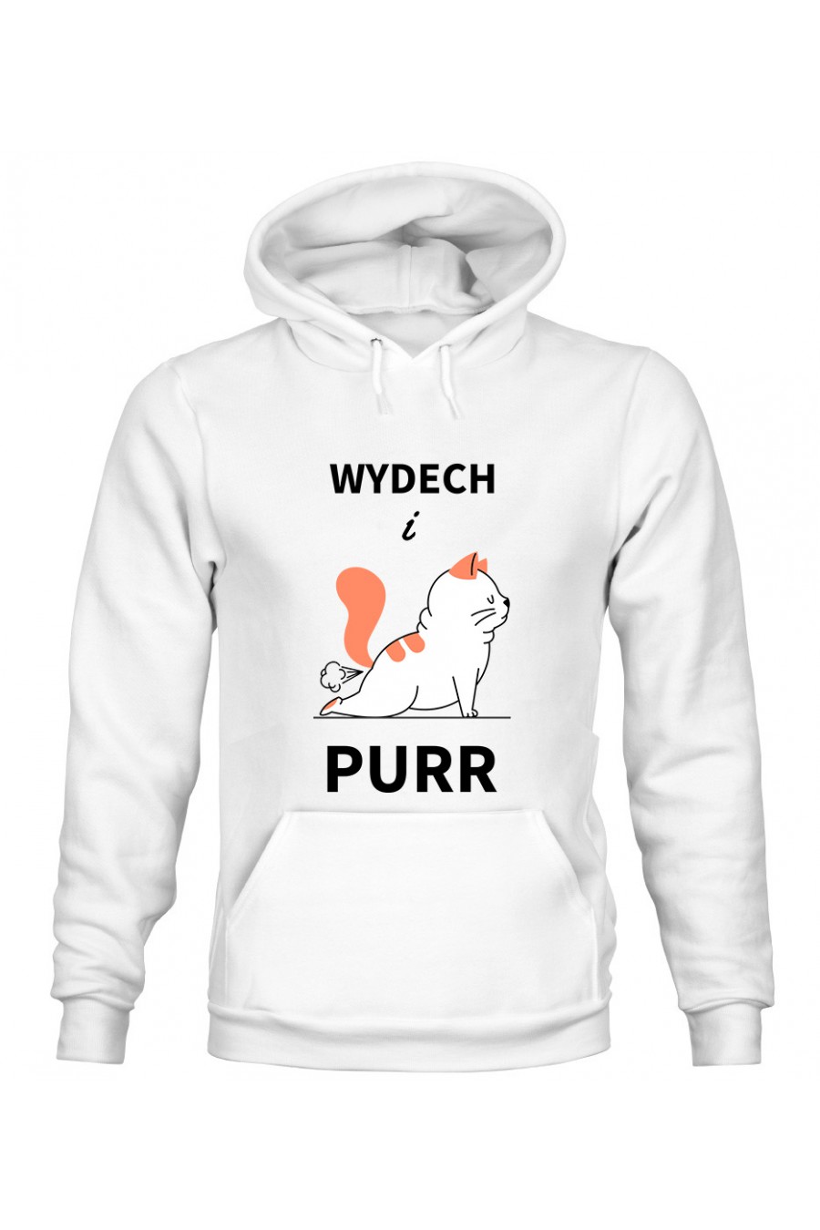 Bluza z Kapturem Damska Wydech I Purr