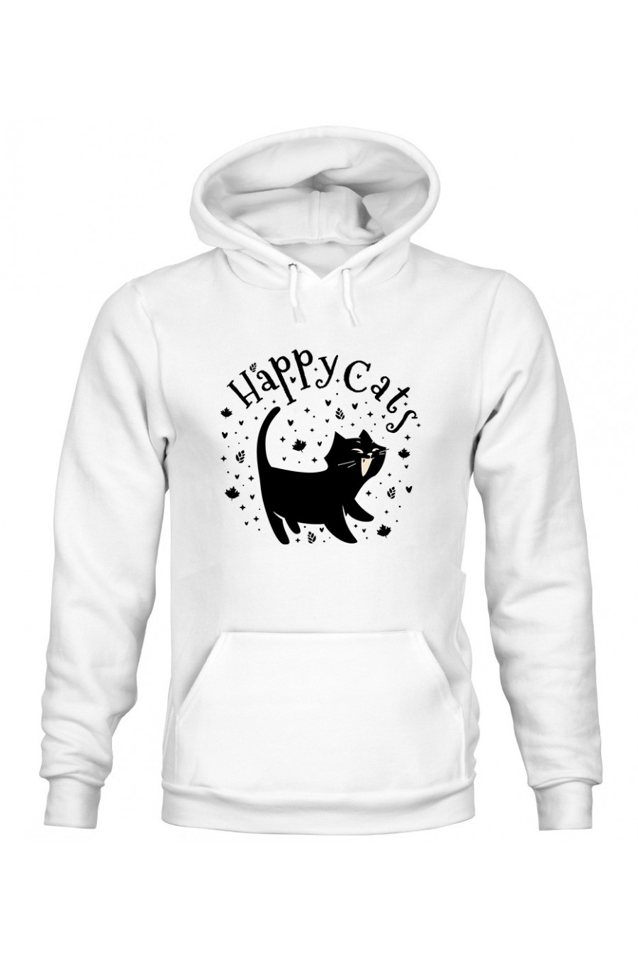 Bluza z Kapturem Damska Happy Cats