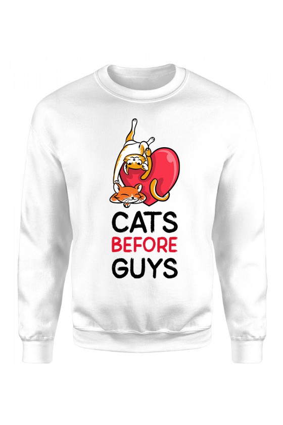 Bluza Klasyczna Damska Cats Before Guys
