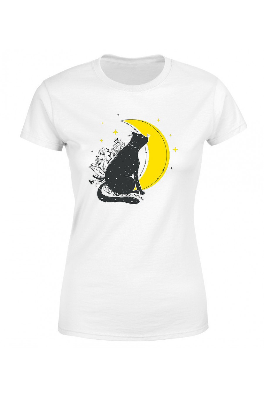 Koszulka Damska Moon Cat