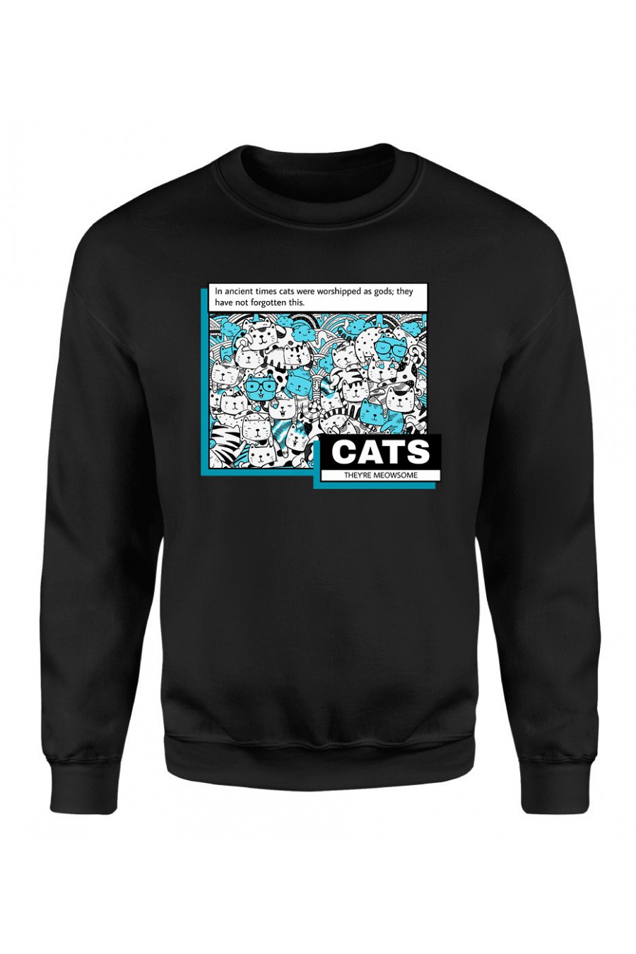 Bluza Klasyczna Męska Meowsome