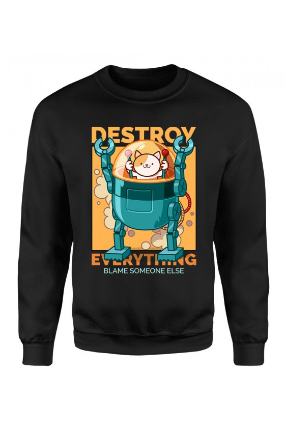 Bluza Klasyczna Męska Destroy Everything