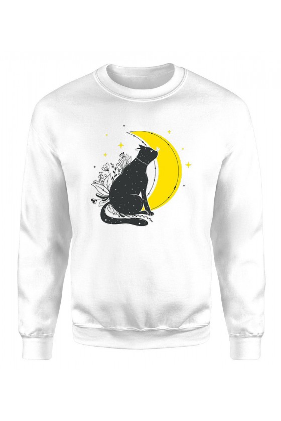 Bluza Klasyczna Damska Moon Cat