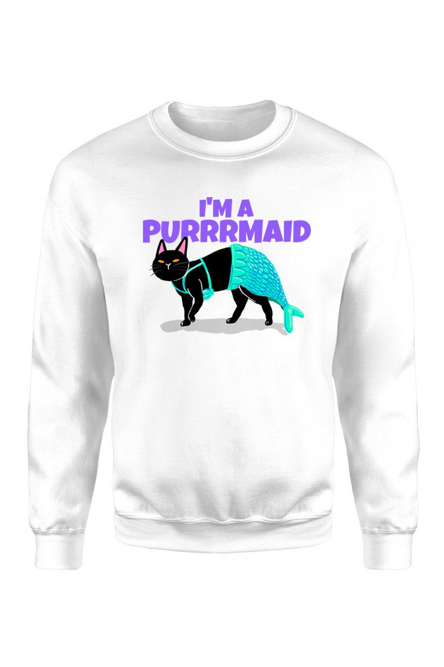 Bluza Klasyczna Damska Purrrmaid